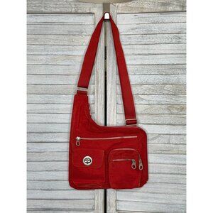 Baggallini Sydney Red Crossbody Bag Purse